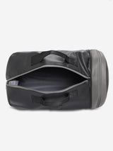 Unisex Black And Grey Backpack