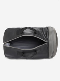 Unisex Black And Grey Backpack