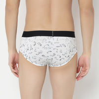 Underjeans White Ultrasoft Brief