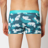 Underjeans Teal Blue Modal Blend Trunk
