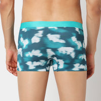 Underjeans Teal Blue Modal Blend Trunk
