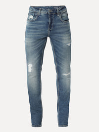 Men Nico Jeans Skinny Fit Blue Low Rise