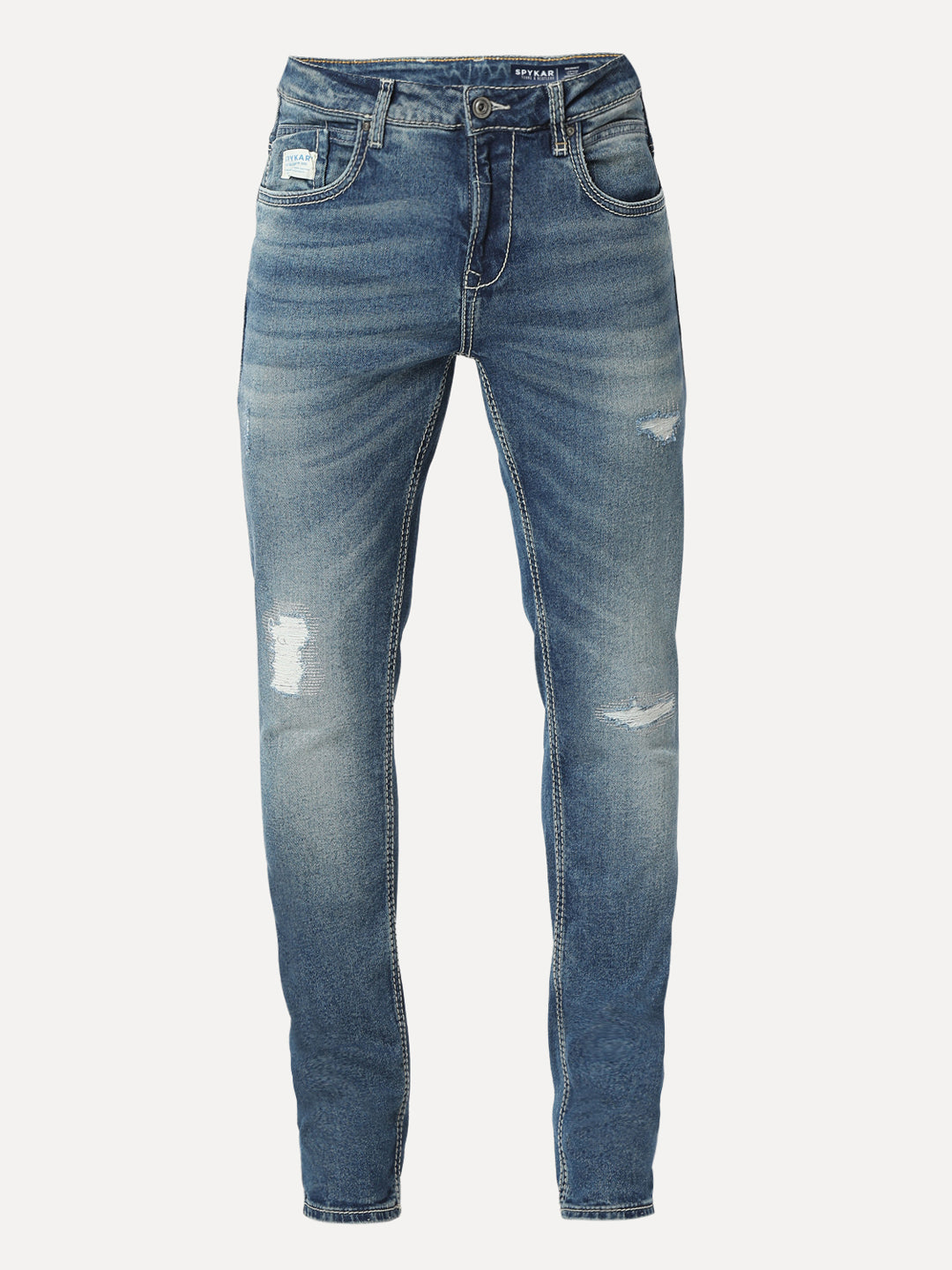 Men Nico Jeans Skinny Fit Blue Low Rise
