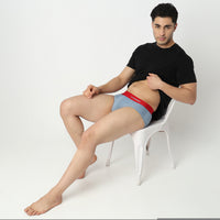 Underjeans Red Regular Fit Ultrasoft Brief