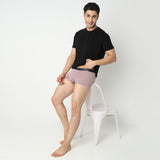 Underjeans Mauve Regular Fit Ultrasoft Trunk