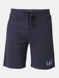 Underjeans Shorts Regular Fit Navy Mid-Rise