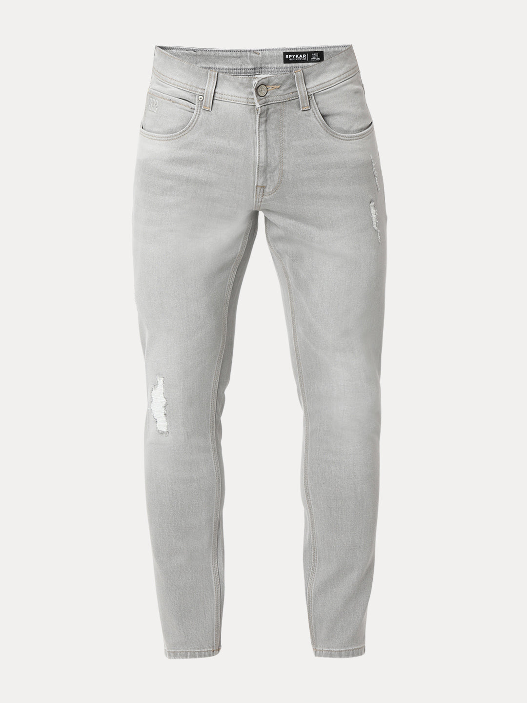 Spykar Slim Fit Mid Rise Jeans For Men