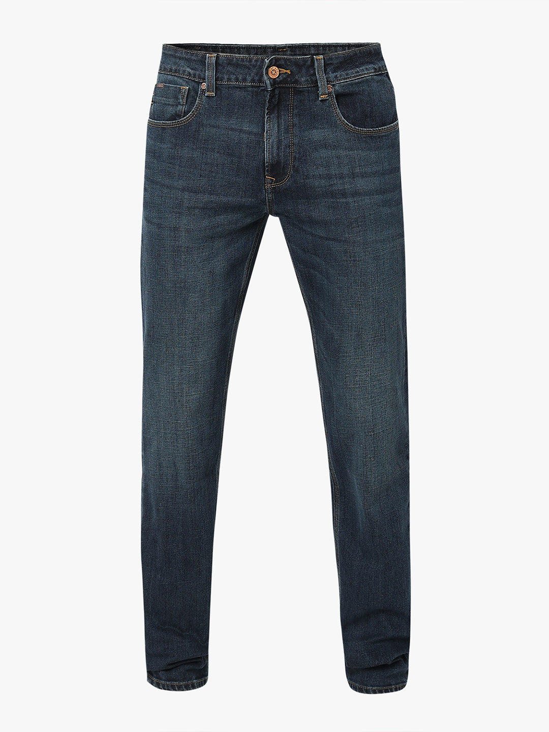 Spykar Men Light Fade Clean Look Cotton Jeans