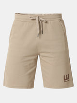 Underjeans Shorts Regular Fit Khaki Mid-Rise