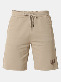 Underjeans Shorts Regular Fit Khaki Mid-Rise