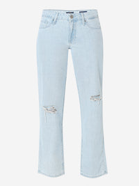 Spykar Women Cotton Straight Fit High Rise Jeans