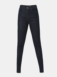 Women Emma Jeans Slim Fit Dark Blue High Rise