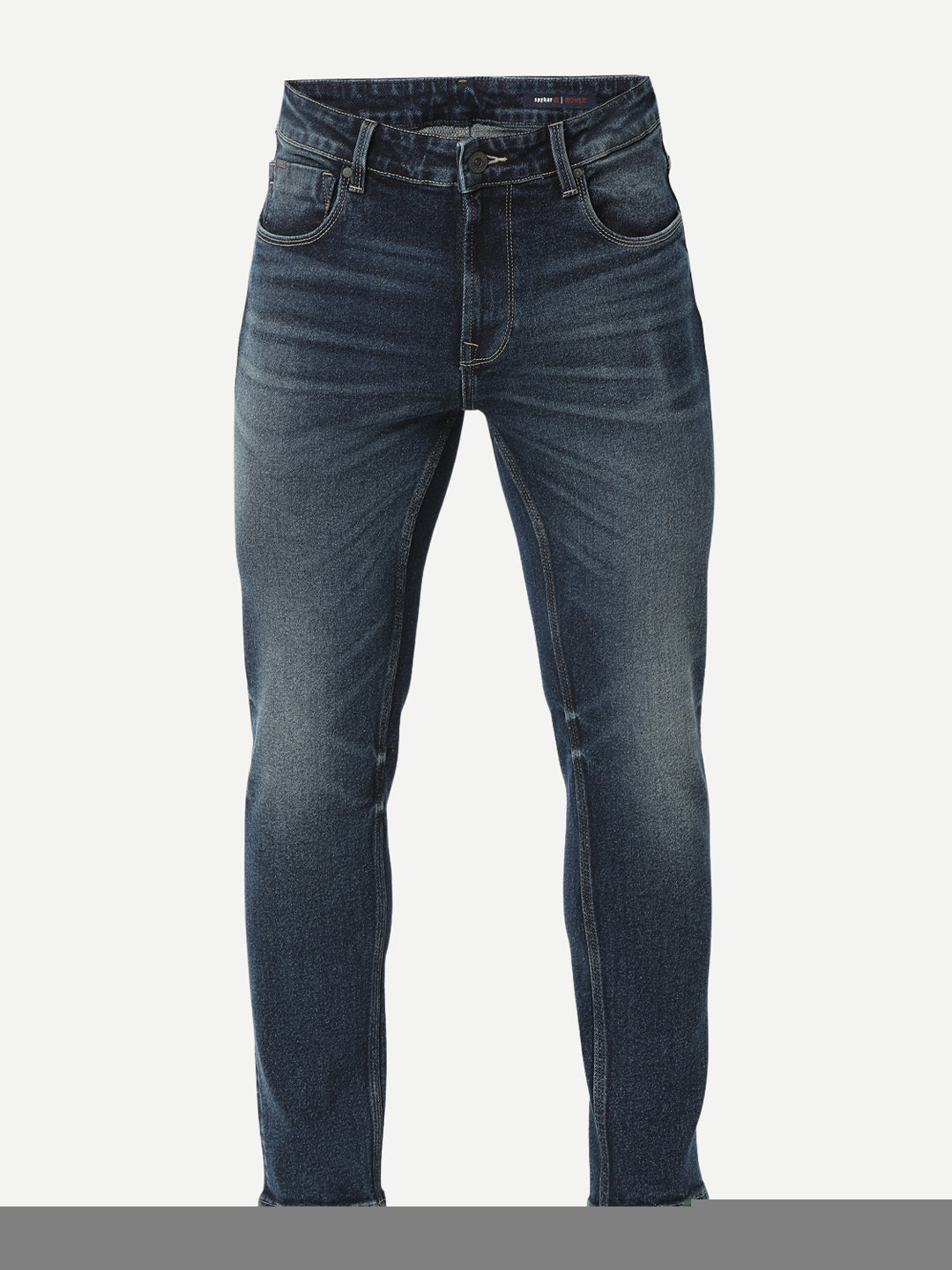 Spykar Regular Fit Mid Rise Jeans For Men