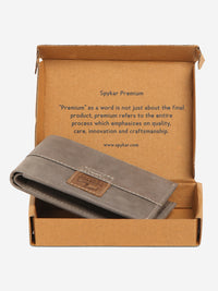 Men Olive Leather Wallet