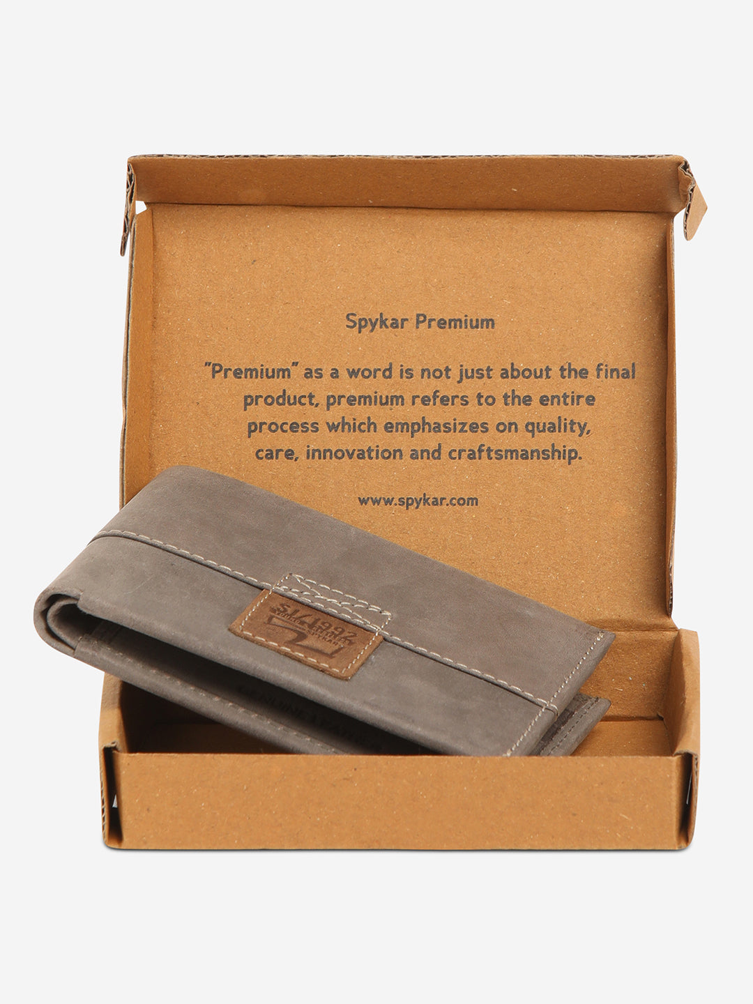 Men Olive Leather Wallet