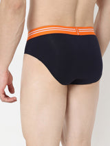 Underjeans by Spykar Men Premium Navy Brief
