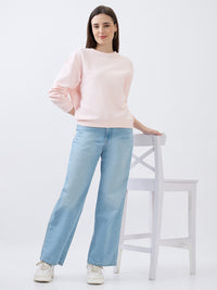 Women Bella Jeans Straight Fit Blue High Rise