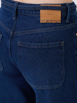 Women Bella-Wide Jeans Wide Leg Dark Blue High Rise