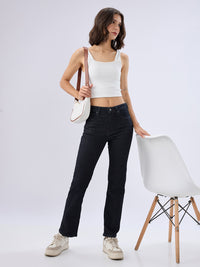 Women Emma Jeans Slim Fit Blue Mid Rise