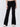 Women Flare Fit Jeans Flare Leg Black High Rise