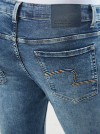 Men Diego Jeans Super Slim Fit Mid Blue Low Rise