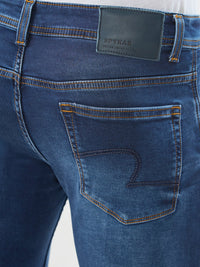 Men Diego Jeans Super Slim Fit Dark Blue Low Rise