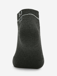 Pack Of 2 Antra White Solid Mens Ankle Length Socks