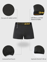 Underjeans Pack Of 2 Solid Regular Fit Trunks