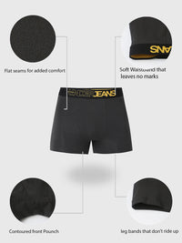 Underjeans Pack Of 2 Solid Regular Fit Trunks
