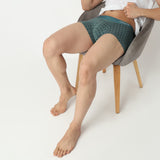 Underjeans Green Regular Fit Ultrasoft Trunk