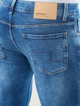 Men Diego Jeans Super Slim Fit Mid Blue Low Rise