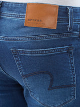 Men Rover Jeans Regular Fit Dark Blue Mid Rise