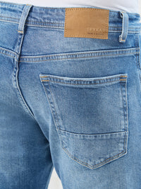 Men Chico Jeans Relaxed Fit Mid Blue Mid Rise