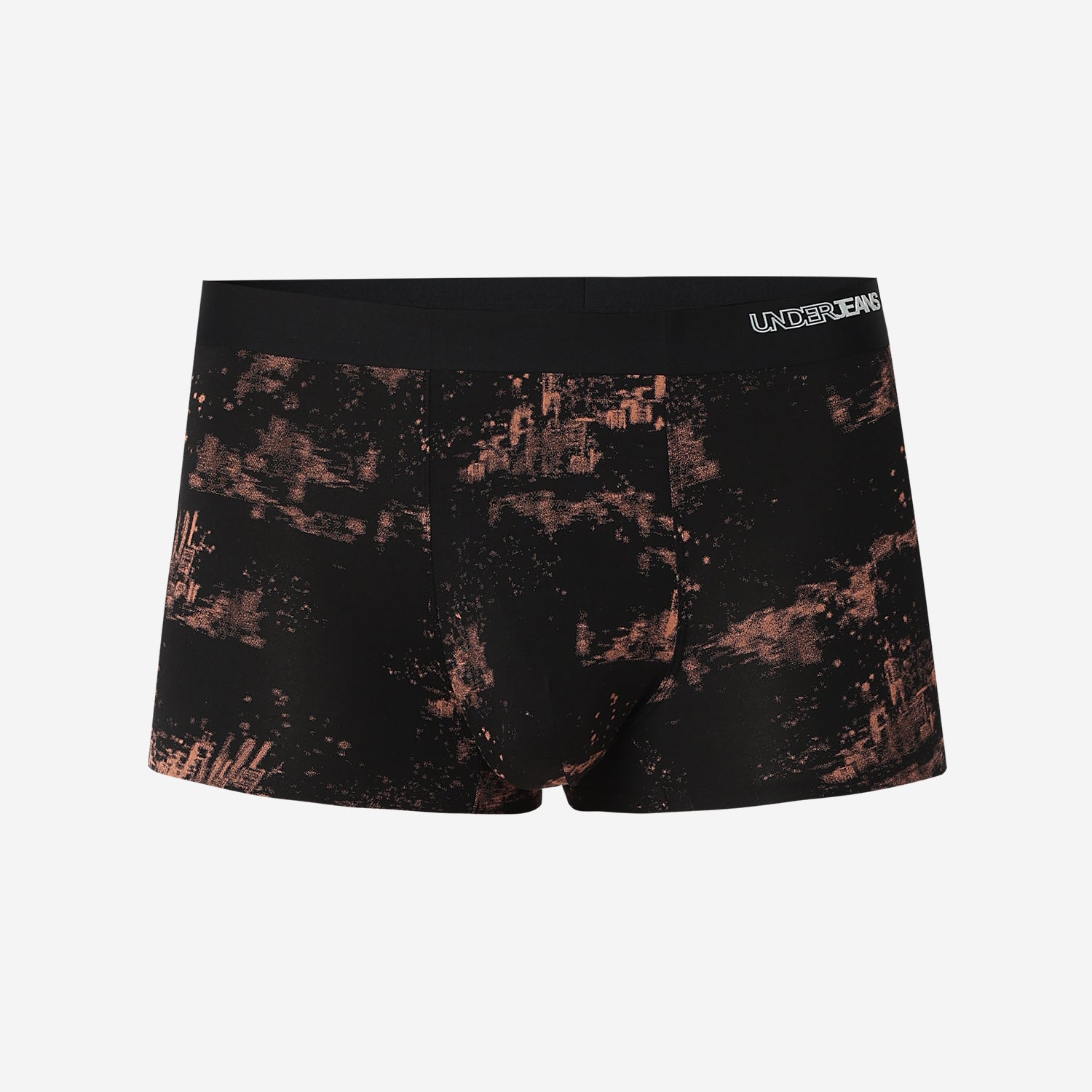 Underjeans Black Rust Regular Fit Ultrasoft Trunk