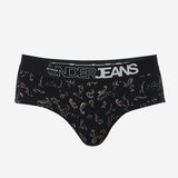 Underjeans Dark Grey Ultrasoft Brief