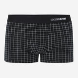 Underjeans Dark Grey Check Ultrasoft Trunk