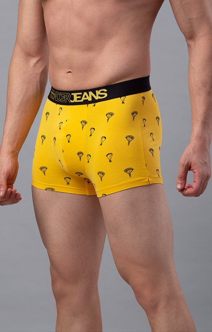 Underjeans by Spykar Men Premium Yellow Trunk