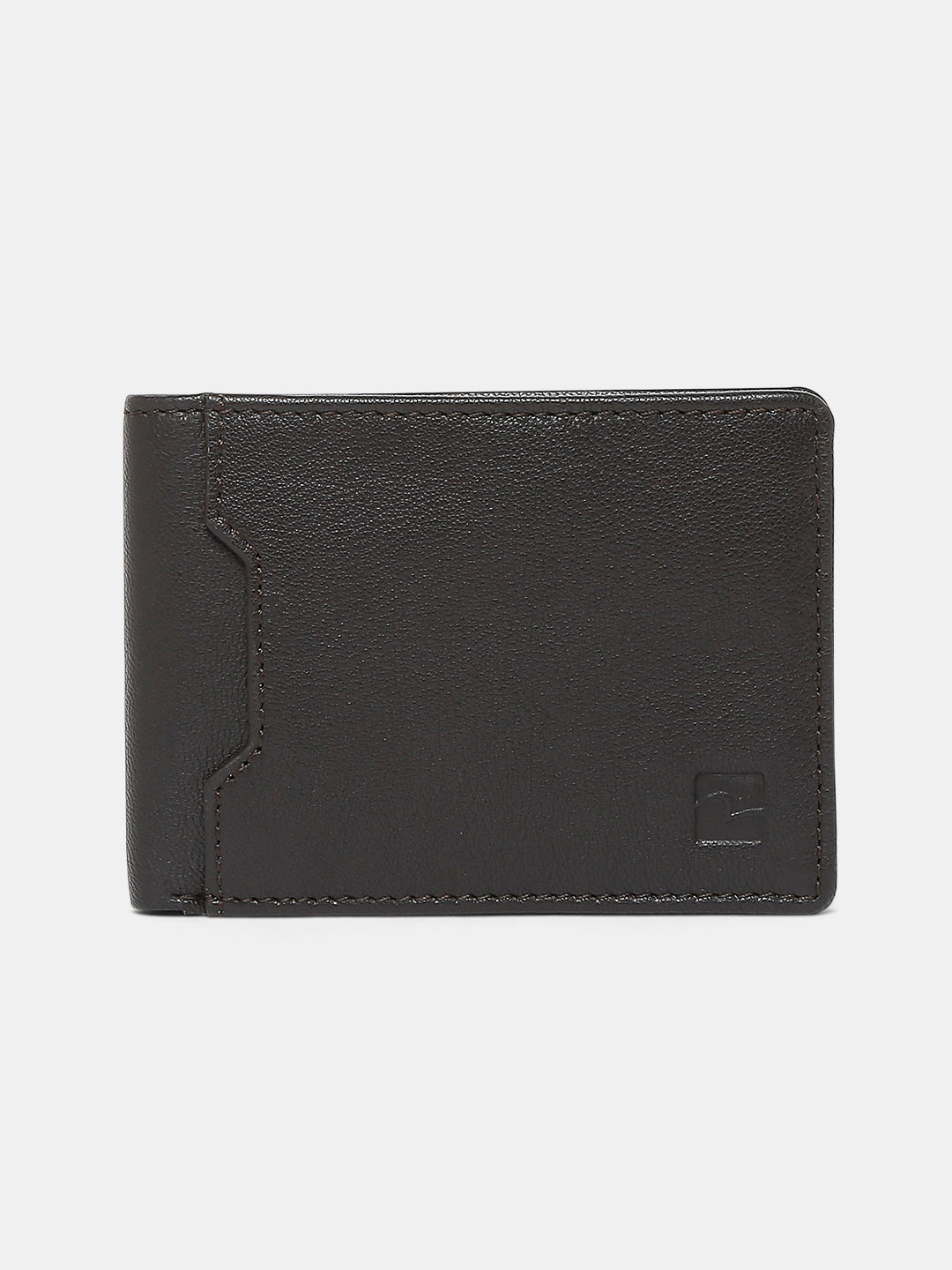 Spykar Men Brown Leather Wallet