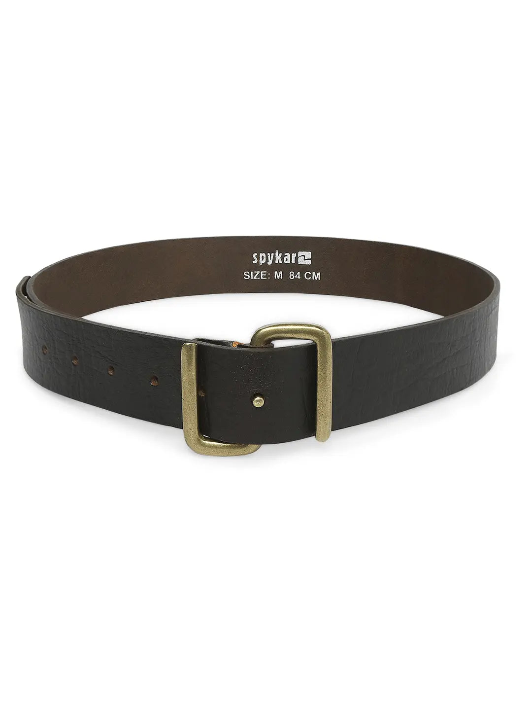 Spykar Men Brown Leather Belt