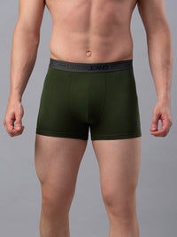 Underjeans Olive Cotton Blend Trunk