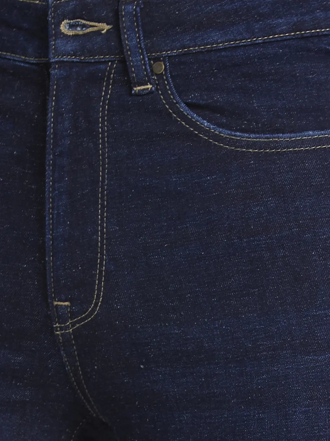 Women Emma Jeans Slim Fit Dark Blue Mid Rise