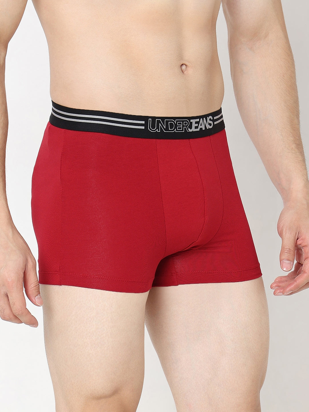 Underjeans by Spykar Men Premium Maroon Trunk