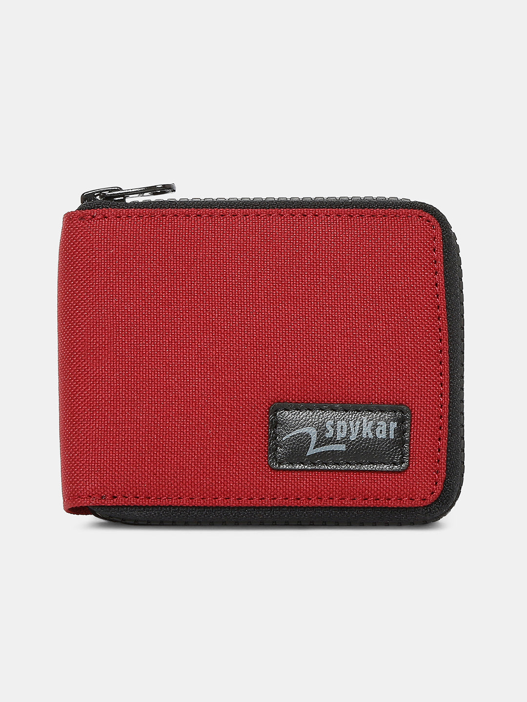 Spykar Men Red Leather Wallet