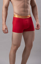 Underjeans by Spykar Men Premium Red Trunk