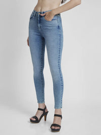 Women Alexa Jeans Super Skinny Fit Light Blue High Rise