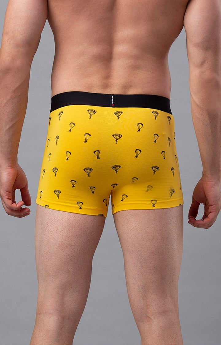 Underjeans by Spykar Men Premium Yellow Trunk