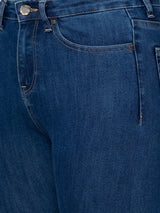 Women Alexa Jeans Super Skinny Fit Mid Blue High Rise