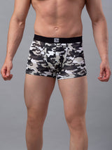 Men Premium Camo 1 Cotton Blend Trunk- Underjeans By Spykar