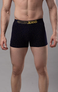 Underjeans By Spykar Men Navy Blue Trunks
