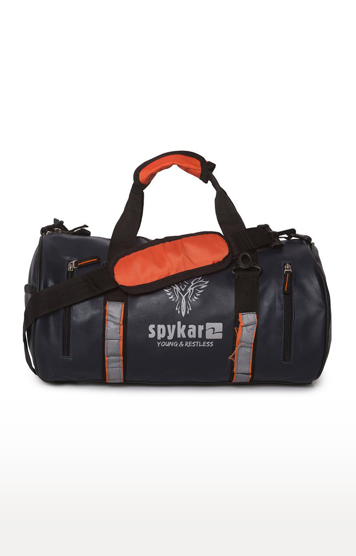 Spykar Grey Polyester Backpack